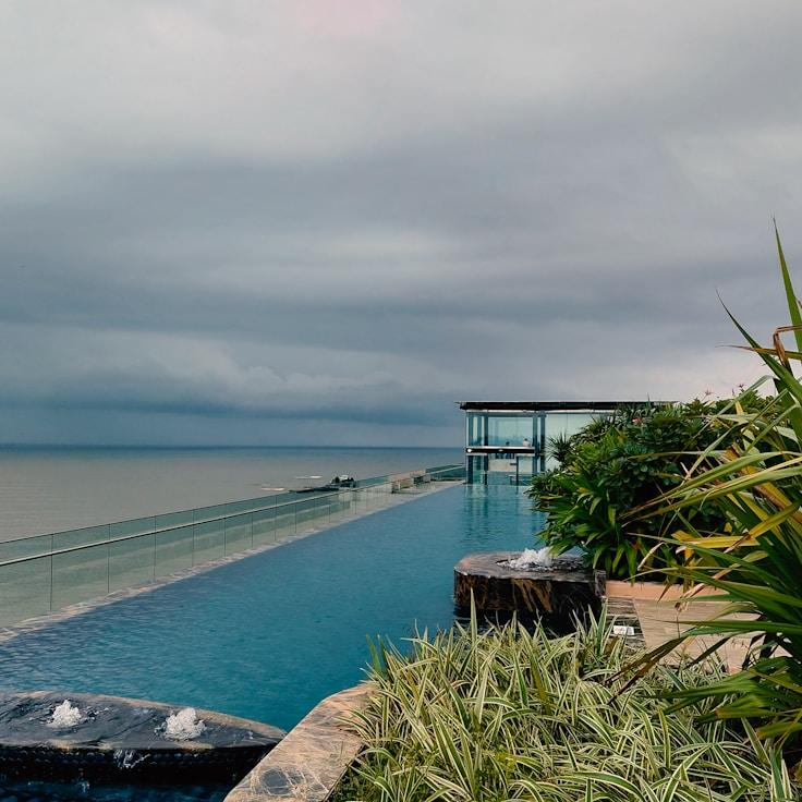 Entertainment zone at night in Italy